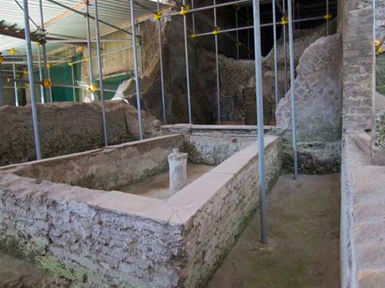 Herculaneum Fountain in Casa dei Rilievi Dionisiaci